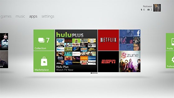 Xbox 360 получит дашборд в стиле Windows 8